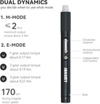 Compact Electric Screwdriver Set, JAKEMY Adjustable 3 Torque Cordless - Image 2