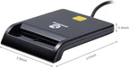 ZOWEETEK CAC Card Reader Military, Smart Card Reader DOD Military USB Common - Image 6