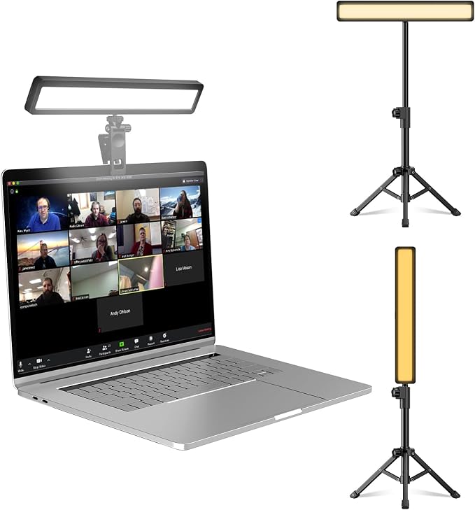 Video Conference Lighting with Tripod by MIAOLAB