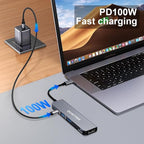 USB C Hub Multiport Adapter Dongle - Image 4