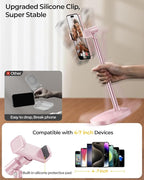 DIMONCOAT Phone Stand for Desk, Angle Height AdjustablePhone Holder for Desk - Image 5