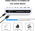 BOMGE Audio Mixer, Sound Board Mixing Console - Image 9