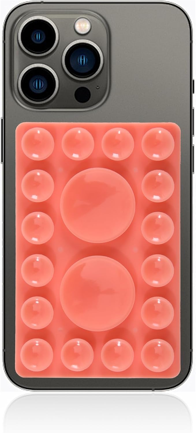 ZYCCER Double Sided Silicone Suction Phone Holder Mount, Compatible by ZYCCER