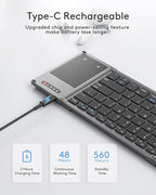 Samsers Foldable Bluetooth Keyboard - Image 5