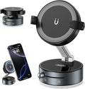 360° Rotation Clip on Car Phone Mount, 2 IN 1 Adjustable Magnetic Car Phone by XOSimpleisBeauty