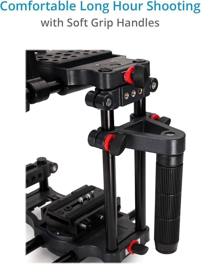 Power DSLR Camera Cage for DSLR DSLM Cameras Only. Adjustable Handles & 15mm - Image 3