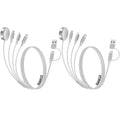 4-in-2 Multi Charging Cable for Apple Watch Charger/Samsung/iPhone Charger by HitfineLLC