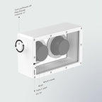 Cassette Portable Bluetooth Speaker, 16W Minimalist Speakers Bluetooth Wireless - Image 6