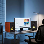 Sanyun SW206 80W Active Dual-Mode Bookshelf Speakers, 4” Studio Monitor & HiFi - Image 8