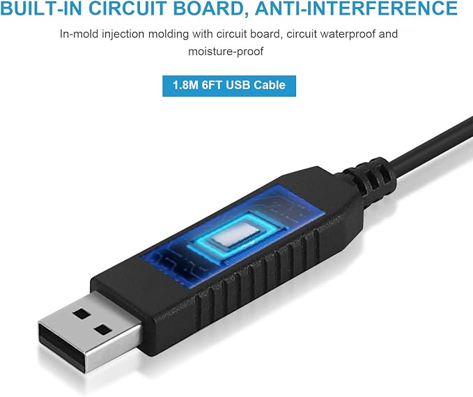 iKKEGOL Upgraded USB Single Foot Pedal Optical Switch Control One Key Program - Image 4