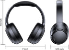 TAGRY Hybrid Active Noise Cancelling Bluetooth Headphones ENC Mic Clear Call - Image 8