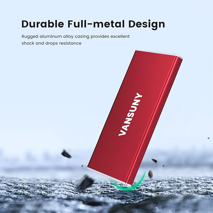 Vansuny 1TB Portable External SSD, USB 3.1 Gen2 540MB/s High-Speed Data ssd - Image 4