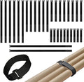 32 pcs 1-inch-wide Hook and Loop Cable Straps, Fixing and Organizing Cable Ties by UONIKA