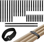 32 pcs 1-inch-wide Hook and Loop Cable Straps, Fixing and Organizing Cable Ties by UONIKA