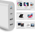 Amazon Basics 100W Four-Port GaN Wall Charger w/ 2 USB-C & 2 USB-A Ports w/PD - Image 4