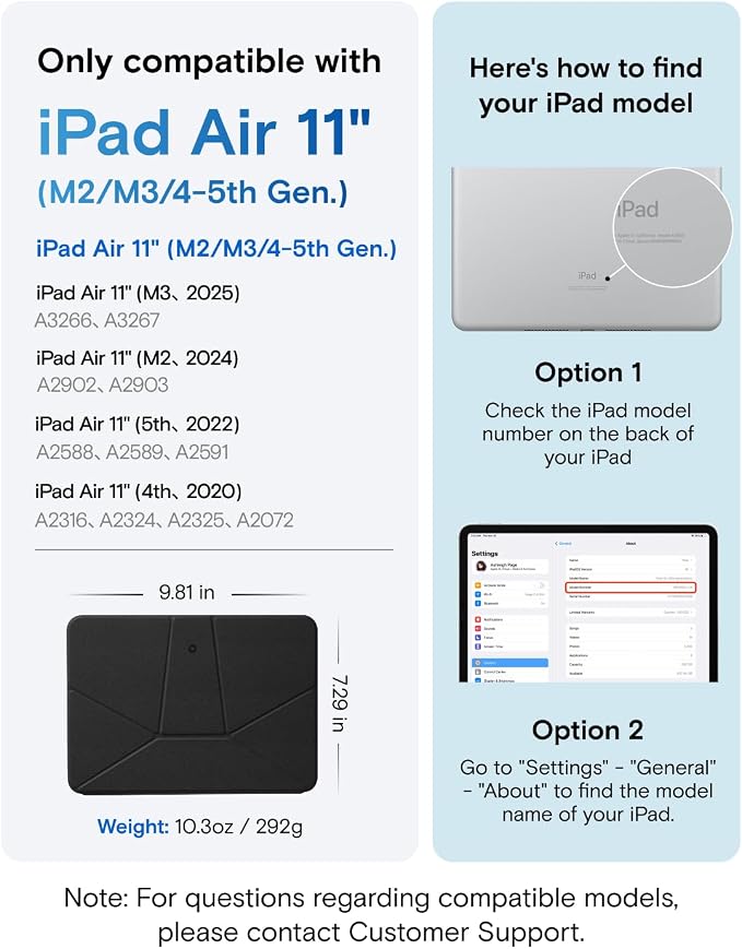 MOFT Dynamic Folio Case for iPad Air 11-inch & iPad Air 10.9-inch 5th 4th - Image 2
