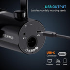 FEELWORLD PM1 XLR USB Dynamic Microphone - Image 4