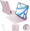 for iPad Air 13 inch Case with Keyboard, iPad Pro 12.9 Magic Keyboard, Springy by Unknown
