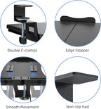 suptek Keyboard Tray Under Desk Pull Out - Image 8
