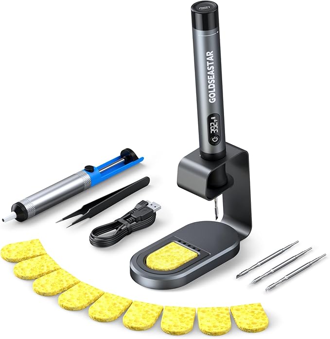 Cordless Soldering Iron Kit by GOLDSEASTAR