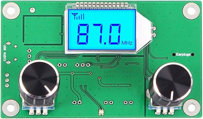 Digital FM Receiver Module, Icstation Radio Receiver Module Digital Stereo by Icstation-IS
