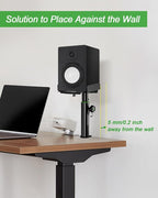 Set of 2 Dual Side Clamping Studio Monitor Stands Desktop Clamp Speaker Stands - Image 2