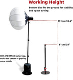 IFOOTAGE Cobra RB-A300, Round Base Monopod, Professional Camera Aluminium - Image 4