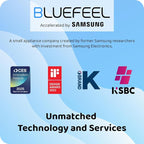 Bluefeel Portable Handheld Turbo Fan, 5-Speed Mini Personal Fan - Image 7