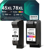 45 78 Ink Cartridge Combo Pack Compatible by Fannster