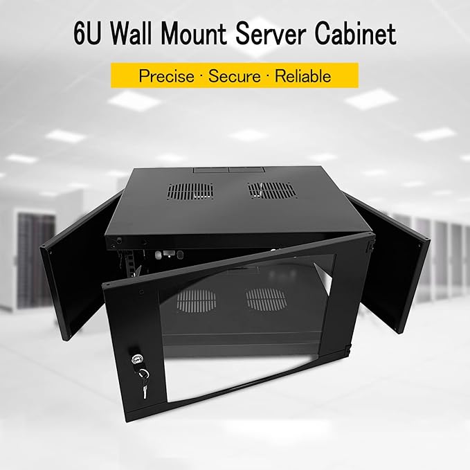 Raising Electronics Wall Mount Server Cabinet - Image 2