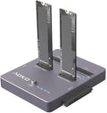 AOKO M.2 NVMe SSD Cloner, Dual-Bay 4-in-1 Hard Drive Duplicator/Reader by AOKO