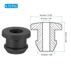 PATIKIL 10mm / 3/8 Inch Drill Hole, 1/4 Inch ID Rubber Grommets - Image 2