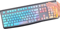 Silicone Keyboard Cover for Logitech K120 & MK120 Ergonomic Desktop USB Wired by MUBUY