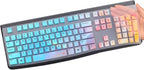 Silicone Keyboard Cover for Logitech K120 & MK120 Ergonomic Desktop USB Wired by MUBUY