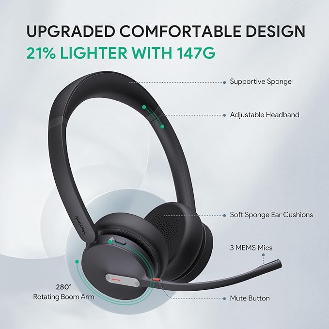 Yealink BH70 Wireless Bluetooth Headset - Image 6