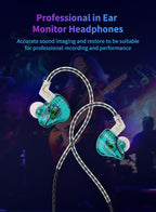 KBEAR Storm in Ear Headphones Wired Earbuds - Image 2