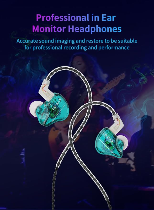 KBEAR Storm Wired Earbuds in Ear Headphones - Image 4