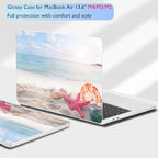 Teryeefi for MacBook Air 13.6 inch Case A3240 A3113 A2681, Protective Plastic - Image 4