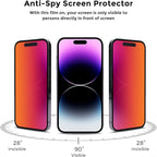For iPhone 14 pro max/iPhone 15 plus Privacy Screen Protector - Image 2