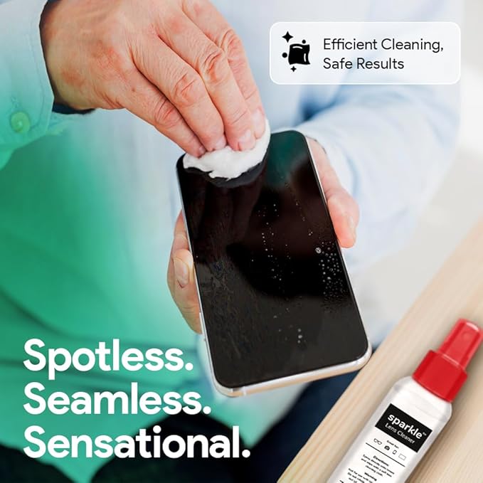 Sparkle Anti-Reflective Lens Cleaner Spray kit | 1oz Glasses Cleaner Spray + - Image 6