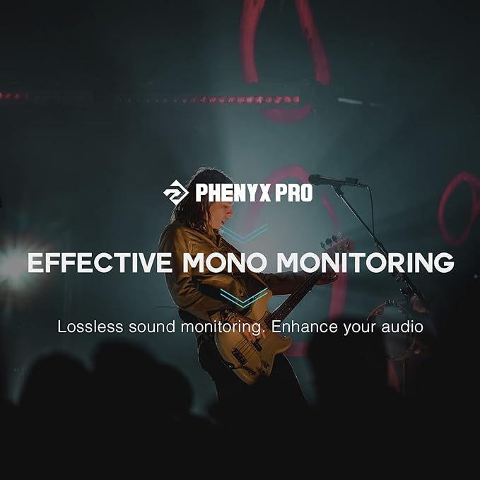 Phenyx Pro in Ear Monitor for Musicians, UHF Wireless in-Ear Monitors System - Image 4