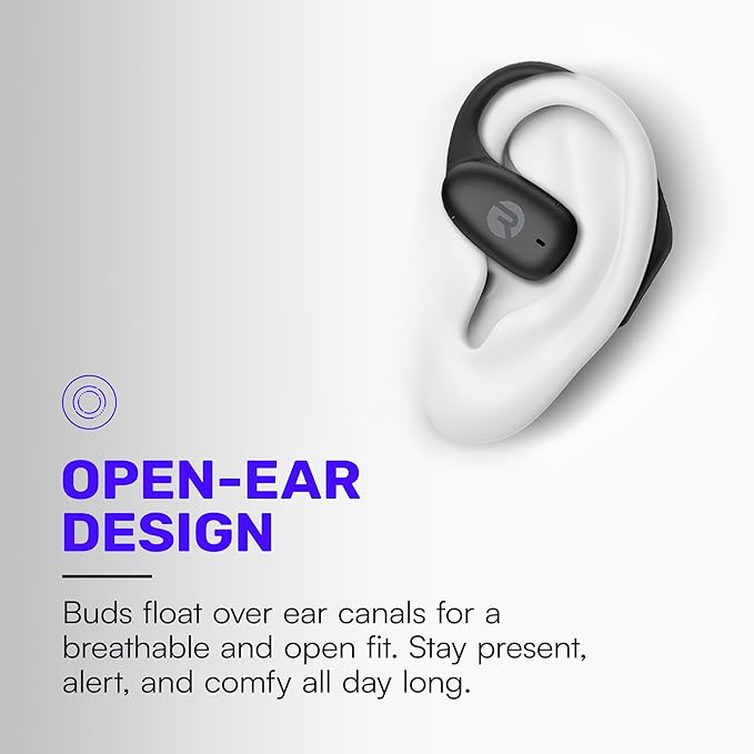 Raycon Essential Open Earbuds – True Wireless Open Ear Bluetooth 6.0 Headphones - Image 3