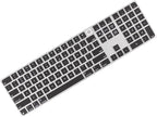 Allinside Black Keyboard Cover for 2024 Mac Magic Keyboard by Allinside