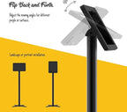 Tablet Kiosk Floor Stand, Anti-Theft, Rotate Lockable Metal Tablet - Image 4
