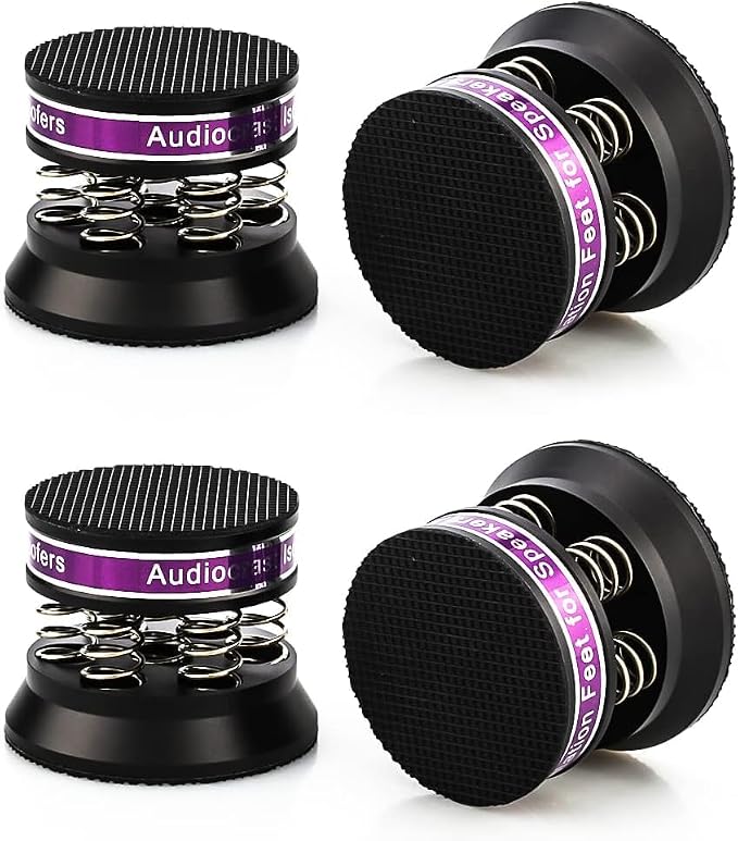 Tertullus 4pcs Spring Speaker Feet Isolation Foot 43mm×38.5mm Stand HiFi by Tertullus
