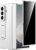 Miimall for Z Fold 7 Case with Privacy Screen Protector, Built-in Adjustable by Miimall