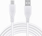 3.3ft White Micro USB Pc Data/Charging Cable Cord Replacement by CJP-Geek