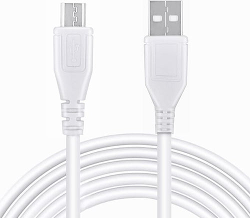 3.3ft White Micro USB Pc Data/Charging Cable Cord Replacement by CJP-Geek