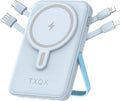 Wireless Portable Charger 10000mAh, Magnetic Power Bank by TXQX