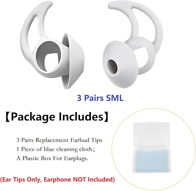 Silicone Earbud Tips Compatible - Image 2